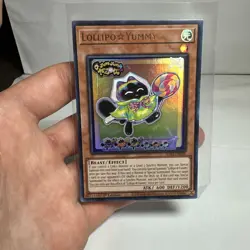 YUGIOH LOLLIPOP YUMMY ULTRA RARE 1ST JUSH-EN018 - Image 1