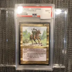 1994 MTG Adun Oakenshield PSA9 Mint Legends Rare English Vintage Card - Image 1