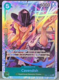 Cavendish PRB-02 EB01-012 Super Rare The Best Vol 2 One Piece Near Mint Card NM - Image 1
