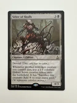 Sifter of Skulls MTG Magic the Gathering Card NM Near Mint OGW - Image 1