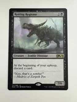 Rotting Regisaur MTG Magic the Gathering Card NM Near Mint M20 - Image 1