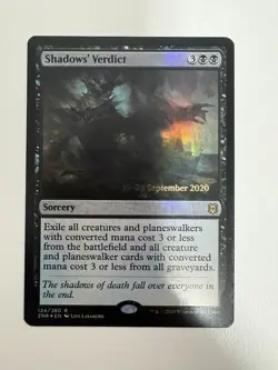Shadows’ Verdict Foil Promo Prerelease MTG Magic the Gathering Card NM Mint ZNR - Image 1