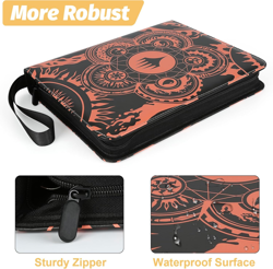 Trading Card Binder,9-Pocket Binder for Trading Cards Holds 720 Cards,Premium Co - Image 3