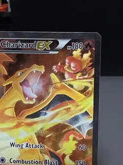 Pokemon Card Charizard EX XY121 Black Star Promo STANDARD SIZE Light Play - Image 4