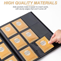 Card Binder 9 Pocket Storage 360 Card Binder,Trading Card Binder Senior and Stur - Image 4