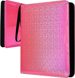 9 Pocket Card Binder - 1080 Double Sided Pocket PU Premium Zip Trading Card Bind - Image 1