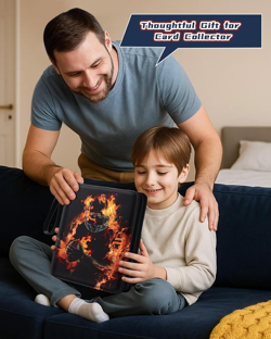 For 9 Pocket Trading Card Binder for 900 Cards - Large Capacity Card Collection - Image 5