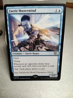 MTG Faerie Mastermind March of the Machine 58 Regular Rare - Image 1