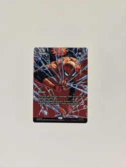 Tangle Borderless Non Foil Regular Marvel's Spiderman MTG Marvel MAR 0038 - Image 2