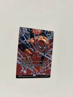 Tangle Borderless Non Foil Regular Marvel's Spiderman MTG Marvel MAR 0038 - Image 4