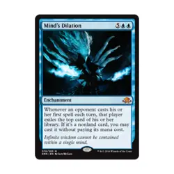 WOTC MTG Eldritch Moon Mind's Dilation (MR) EX - Image 1