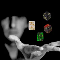 48 Pieces MTG Counters Token Dice, Magic The Gathering Glitter Multi-colored - Image 5