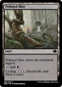 Polluted Mire - Near Mint MTG Dominaria Remastered - Image 1