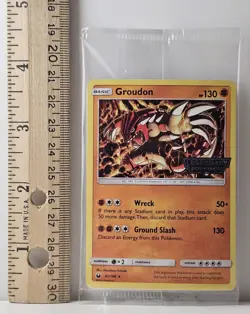 SEALED 3 Groudon Pokemon TCG x3 - Legendary Pokemon Stamp 81/168 Gamestop Promo - Image 3