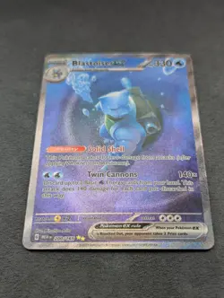 Pokemon Scarlet & Violet 151 Squirtle, Wartortle, Blastoise Lot Of 3 Cards NM - Image 4