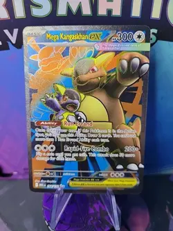 Mega Kangaskhan EX 164/132 Mega Evolution Ultra Rare Full Art Pokemon TCG - Image 1