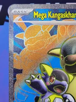 Mega Kangaskhan EX 164/132 Mega Evolution Ultra Rare Full Art Pokemon TCG - Image 2