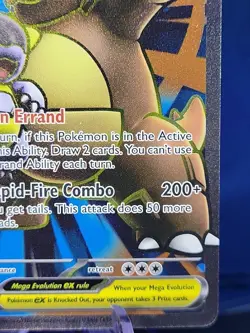 Mega Kangaskhan EX 164/132 Mega Evolution Ultra Rare Full Art Pokemon TCG - Image 4