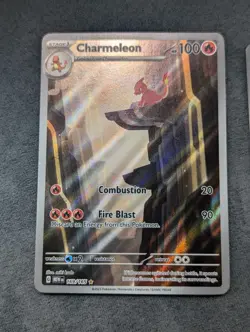 Pokemon 151 Charmander Charmeleon Charizard Ex Full Art Lot Of 3 Cards NM - Image 2