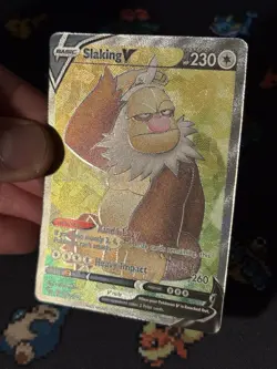 Pokemon Cards Slaking V 077/078 Full Art Ultra Rare Pokemon Go - (NM) #1 - Image 2