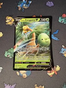 Pokemon Cards Exeggutor V 005/078 Ultra Rare Pokemon Go - (NM) - Image 1