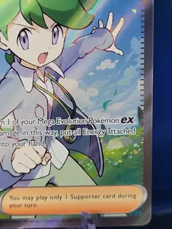 Wally's Compassion 176/132 Ultra Rare Pokemon Mega Evolution Base LP - Image 4