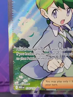 Wally's Compassion 176/132 Ultra Rare Pokemon Mega Evolution Base LP - Image 5