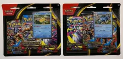 Pokemon TCG Mega Evolution Triple Blister X2 Psyduck & Golduck IN HAND - Image 1
