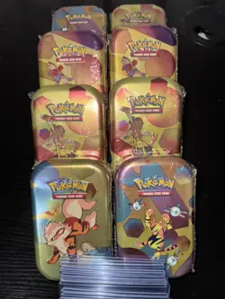 Pokemon C22 C23 mini tin lot of 12 - sealed - 2020, 2023 - Image 1