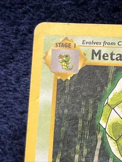 Pokemon Metapod 54/102 1st Edition Shadowless Base Vintage - Image 2
