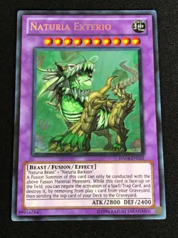 Yugioh Naturia Exterio HA04-EN055 Secret (NM) - Image 1