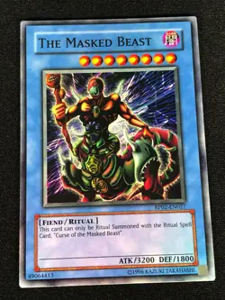 Yugioh The Masked Beast RP02-EN027 Super (NM) - Image 1