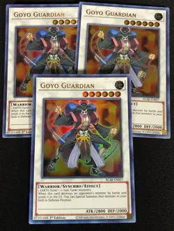 Yugioh Goyo Guardian BLAR-EN057 1st Ultra x3 (NM) - Image 1