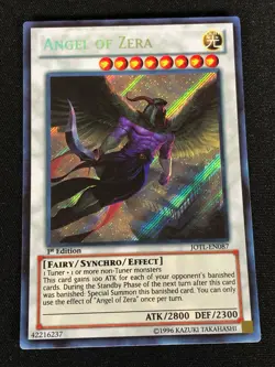 Yugioh Angel of Zera JOTL-EN087 1st Secret (NM) - Image 1