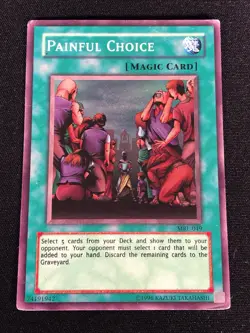 Yugioh Painful Choice MRL-049 Super (HP) - Image 1