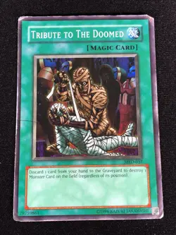 Yugioh Tribute to the Doomed MRD-057 Super (HP) - Image 1