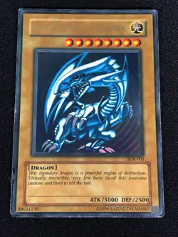 Yugioh Blue Eyes White Dragon SDK-001 Ultra (HP) - Image 1