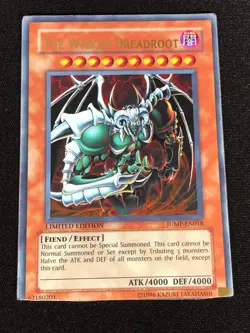 Yugioh The Wicked Dreadroot JUMP-EN018 Ultra (HP) - Image 1