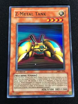 Yugioh Z-Metal Tank MRD-006 1st Super (HP) - Image 1