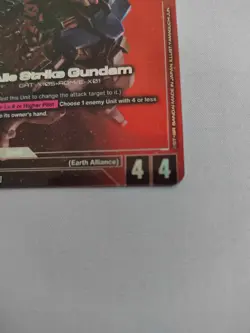 Gundam Card Game - Wing Strike Gundam ST04-001 LR+ Beta Version - Image 5