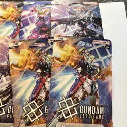 Newtype Rising Gundam Card Game Blister Pack Boosters GD01 Sleeved 10 in total - Image 2