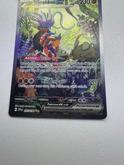 Pokemon TCG Koraidon EX Scarlet & Violet Special Illustration Rare Card 247/198 - Image 2