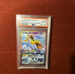 Zapdos EX 202/165 Scarlet & Violet 151 Special Illustration Pokemon Card PSA 10 - Image 1
