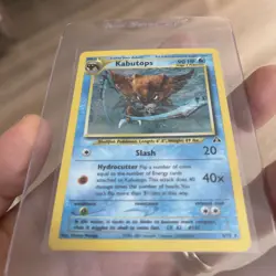 Pokemon TCG 2001 Kabutops Holo Card 6/75 Neo Discovery WOTC NEAR MINT RARE! - Image 3