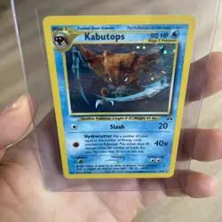 Pokemon TCG 2001 Kabutops Holo Card 6/75 Neo Discovery WOTC NEAR MINT RARE! - Image 5
