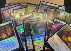1000 Magic the Gathering MTG ALL FOIL CARD LOT COLLECTION BOOSTER!!! - Image 1