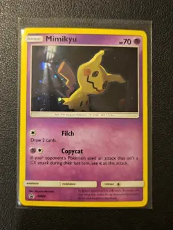 Pokemon Sun & Moon Black Star Promo Card Mimikyu SM99 Holo TCG - Image 1