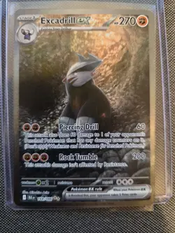 Excadrill EX SAR 171/086 SV11B Black Bolt Pokemon Card English NM Condition - Image 1