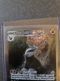 Excadrill EX SAR 171/086 SV11B Black Bolt Pokemon Card English NM Condition - Image 2