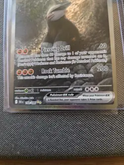 Excadrill EX SAR 171/086 SV11B Black Bolt Pokemon Card English NM Condition - Image 3